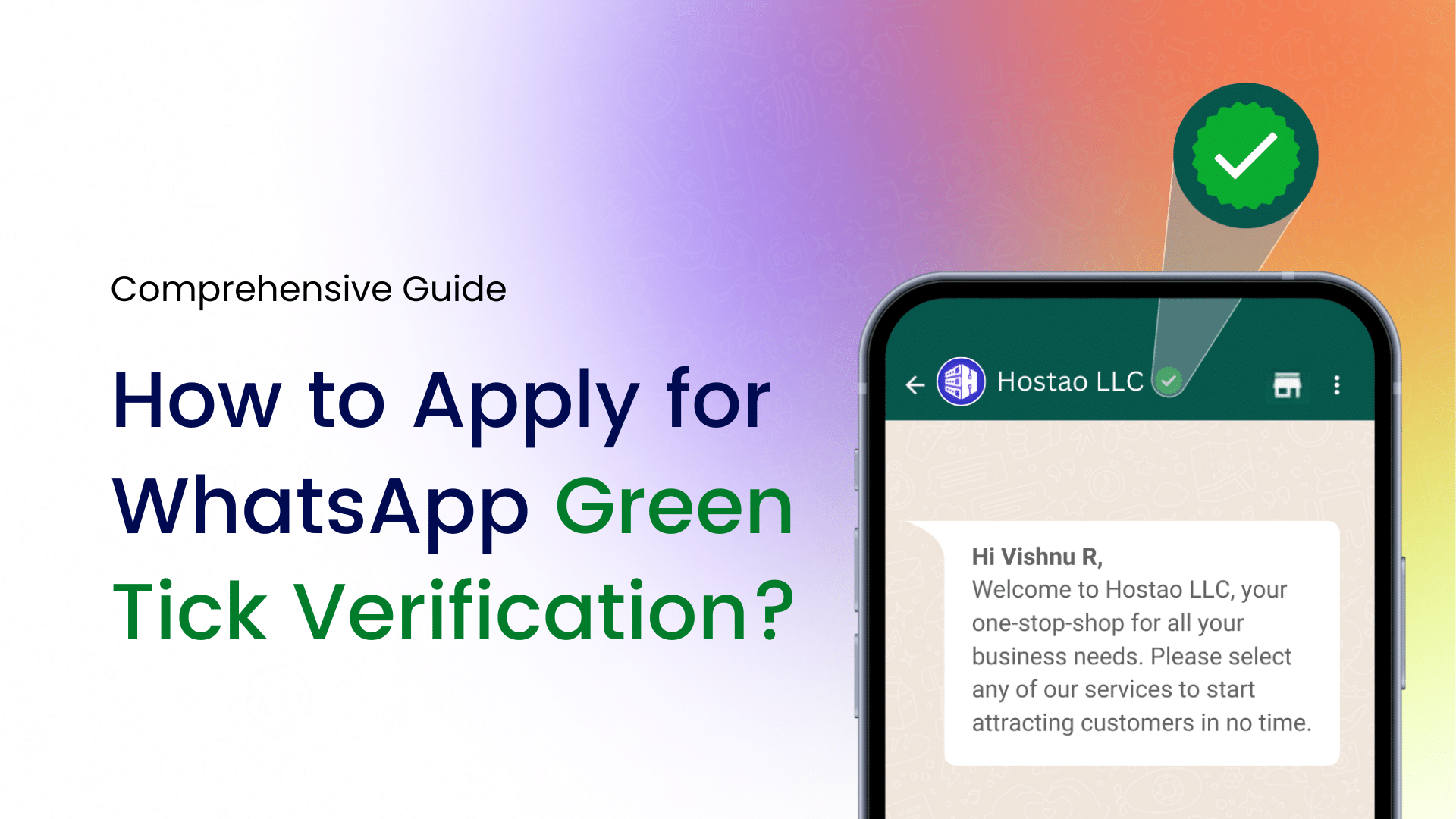 green tick